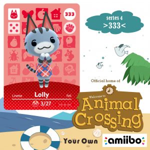 Buy Animal Crossing Lolly Amiibo Card